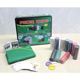 Metal Kutulu 500 Chip Ve 2 Adet İskambil Kağit Setine Sahip Poker Oyunu Alk3540 P76258s4620