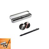 Metal Kutulu Kırmızı Led Işıklı, Beyaz Led Işıklı Pointer İşaretçi Kalemi Metal Tükenmez Kalem (Siyah) (PRS-MK1LL2TK-S)