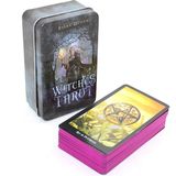 Metal Kutulu Tarot Kartı Witches Tarot - Seçenek