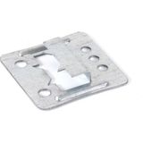 Metal Lambri Montaj Klipsi/aparatı (250ADET) (3mm) - Çok Renkli - Siyah - Plastik