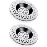 Metal Lavabo Süzgeci 7 Cm, Desire Elite Plus Selection, 2 Adet Mutfak/banyo/küvet Aksesuarı Easys