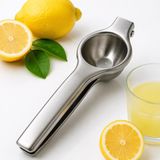 Metal Limon Sıkacağı – Manuel Narenciye Sıkacağı, Pratik El Tipi Limon Presi, 20 cm