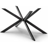 Metal Masa Yemek Masası Toplantı Masası Ayağı 150X78X71 cm Mobilya Ayağı - Siyah - Masa Ayagı