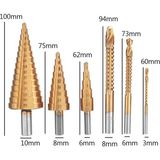 Metal Matkap Uçları 6 Parça Delik Testeresi Kesme Hss 4-12
