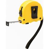 Metal Metre 5 Metre 25 mm 5 Metre 19 mm 3 Metre 16 mm Otomatik Kilitlemeli Çelik Şerit Yüksek Hassasiyetli Dayanıklı Ergonomik Kasa Pratik Kemer Askılı 3mt 16MM