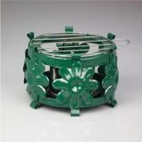 Metal Osmanlı Ocağı Özel Yakıt Jel Hediyeli 16X10CM - Altın
