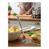 Metal Patates Ezici Püre Yapıcı Pratik Kullanım Estetik Görünüm Patates Ezici Çelik