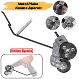Metal Plaka Sac Kesme Aparatı Matkap Ucuna Takılabilir Endüstriyel Güçlü Kesim Başlığı Daire Testere