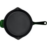 Metal Premium Serisi - Döküm Kızartma Tavası, Yuvarlak, 28 Cm, Majolik Yeşil