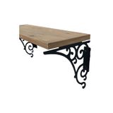 Metal Raf Ayağı 4'lü Set (4 Adet Raf Ayağı + Dubel + Vida)