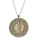 Metal Rock Grubu Slipknot Logo Kolye Alaşımlı Uzun Zincir Kolye