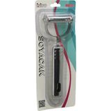 Metal Saplı Çift Başlık Soyacak (2818) - Renkli - Tek Ebat