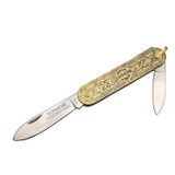 Metal Saplı Sürmene 013 Geleneksel Hediyelik Çakı 14 cm