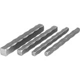 Metal Sepeti 12'lik Izli Kare - 80 cm 10' Lu Paket
