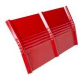 Metal Sepeti Kırmızı Panel Mahyası