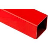 Metal Sepeti Profil 40X80X1,5MM Ölçüsünde (Astar Kırmızı Boyalı - 1 Metre)