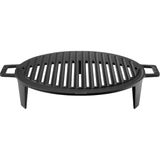 Metal Silikon Kulplu Döküm Mangal Izgarası,22x32