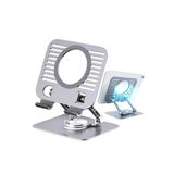 Metal Stand 360° Dönebilen Tablet ve Laptop Standı / 4-12.9 Inch Uyumlu/Ayarlanabilir Yükseklik