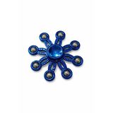 Metal Stres Çarkı Mavi (Fidget Spinner) Dikkat Artırıcı & Rahatlatıcı Oyuncak