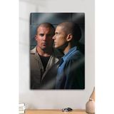 Metal Tablo - Prison Break, Pb, Michael Scofield, Dizi Poster Film Tablosu