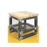 Metal Tabure Üst Tabla Masif Panel (35X35)