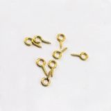 Metal Takı Ve Obje Halkası Vidalı 1 CM (1000 Adet) Altın