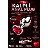 Metal Taşlı Lüks Küçük Boy Anal Plug Tıkaç GIZLIGONDERIMPLUG02