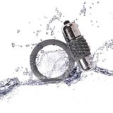 Metal Titreşimli Silikon Penis Halkası - - BDM4000