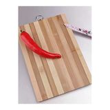Metal Tutacaklı Lüx Bambu Kesme Tahtası 30Cm X 20 Cm X1.8cm