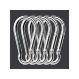 Metal Yaylı Karabina, 12 Mm, Çok Amaçlı Kullanım