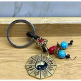 Metal Yin Yang Anahtarlık Alk4454