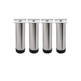 METALİ 20 Cm Metal Mobilya Ayağı, Lüks Metal Mobilya Ayak, Koltuk, Dolap, Şifonyer, Masa Ayak