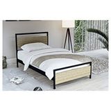 Metalia 90x190 cm Çam Star Tek Kişilik Karyola