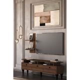 Metalia GM 044 NEVA 3 KAPAKLI AYAKLI DUVAR RAFLI TV ÜNİTESİ