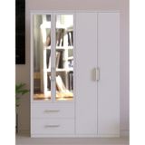 Metalia Gm 076 4 Kapılı 2 Çekmeceli Aynalı Gardrop