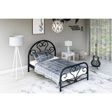 Metalia Gm 118 Baby Tek Kişilik Metal Karyola Siyah 90X190 - 90 x 190 cm