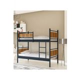 Metalia Gm 128 Star Ahşap Metal Ranza Siyah-Ceviz