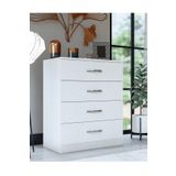 Metalia GM 183 ALMİNA 4 ÇEKMECELİ ŞİFONYER