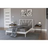 Metalia Gm 228 Gözde Beyaz Dublex Tek Kişilik Karyola 90X190 - 90 x 190 cm