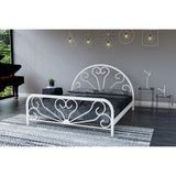 Metalia Gm 300 Baby Beyaz Çift Kişilik Metal Karyola 150X200 - 150 x 200 cm