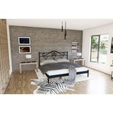 Metalia Gm 301 Gold Dublex Metal Karyola Siyah 140X190 - 140 x 190 cm
