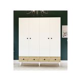 Metalia GM 414 4 Kapılı 2 Çekmeceli Gardrop