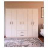 Metalia GM715 Selin Lüx 6 Kapılı 2 Çekmeceli Gardrop
