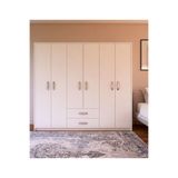 Metalia GM715 Selin Lüx 6 Kapılı 2 Çekmeceli Geniş Gardırop