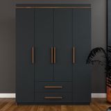 Metalia GM817 Perla Lüx 4 Kapılı 2 Çekmeceli Gardrop