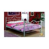 Metalia Gold Çift Kişilik Metal Karyola - 150 x 200 cm - Gri
