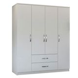 Metalia Smartline 4 Kapılı 2 Çekmeceli Gardrop