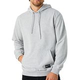 METALIC COMEOR Kapüşonlu Erkek Kapüşonlu Sweatshirt - İnce ve Rahat, açık gri , S