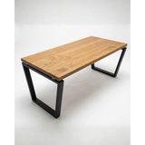 Metalica Trapezoidal Demonte Metal Masa Ayağı 180X70 cm Uyumlu 80X40 mm Profil Masa Iskeleti