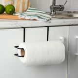 Metalife 26x7x13 cm Siyah Askılı Kağıt Havluluk